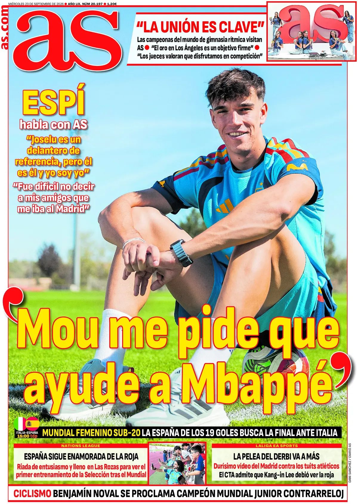 AS (Spagna), prima pagina