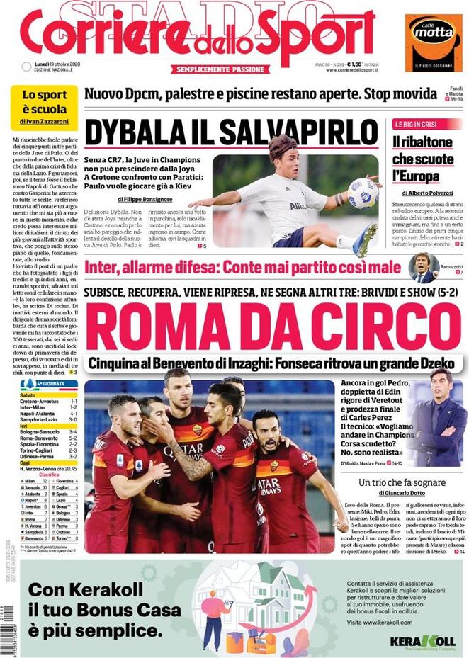 Corriere dello sport Corriere dello sport