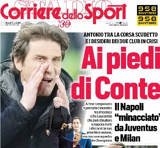 Prima pagina «Corriere Dello Sport» | Giornali.it