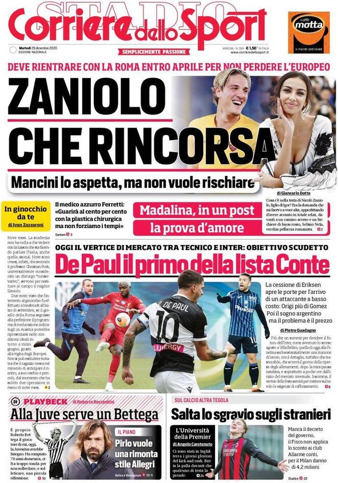 Le Prime Pagine Dei Quotidiani Sportivi Italiani E Stranieri Gazzetta Dello Sport Corriere Dello Sport Tutto Sport Quotidiano Sportivo Il Romanista L Equipe Marca Mundo Deportivo Abola As Record Zonacalciofaidate