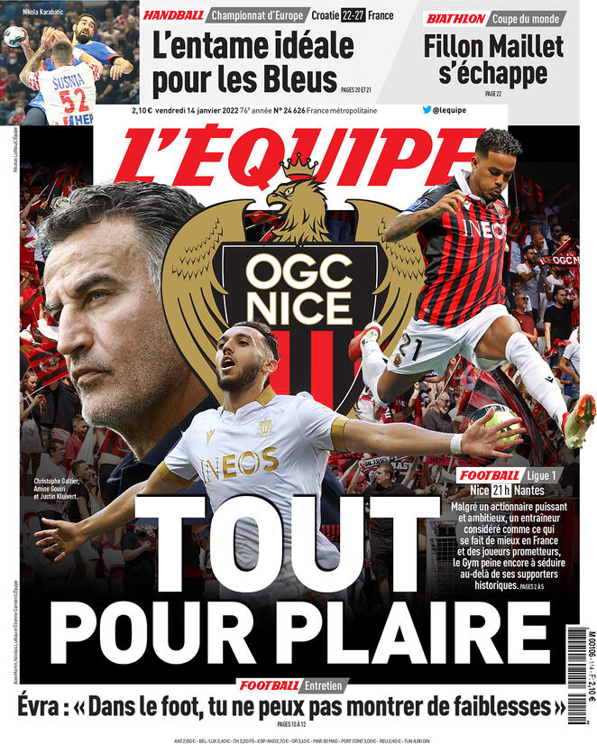 L'equipe (Francia), prima pagina