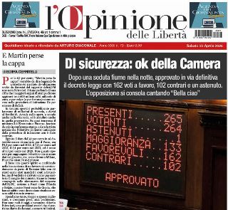 L'Opinione delle libertà