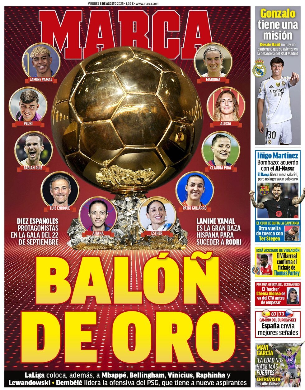 Marca (Spagna), prima pagina