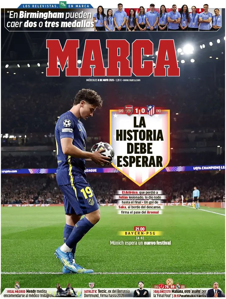 Marca (Spagna), prima pagina