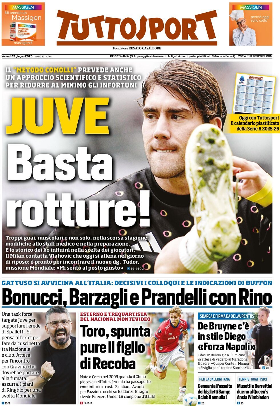 Tuttosport, prima pagina