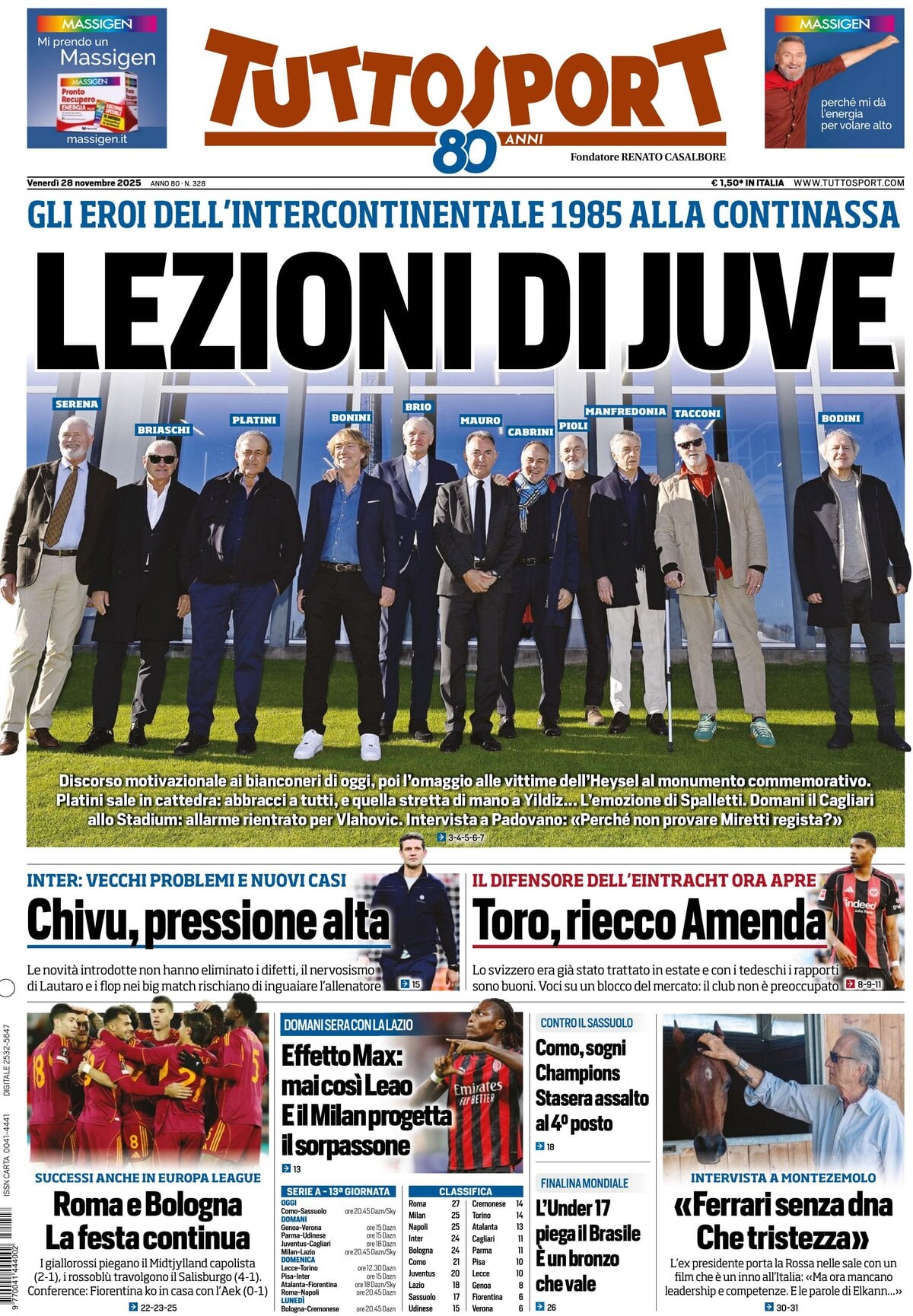 Tuttosport, prima pagina