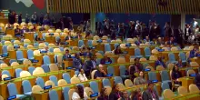 All'assemblea Onu fischi in aula e diverse delegazioni escono all'arrivo di Netanyahu