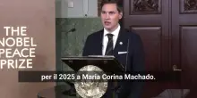 Il Nobel per la pace alla "lady di ferro" dell'opposizione venezuelana, Maria Corina Machado