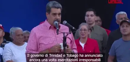 Maduro: "Esercitazioni militari americane irresponsabili, non ci lasceremo intimidire"
