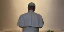 Leone XIV sulla tomba di Francesco
