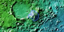 C'è un vulcano su un vulcano di Marte. La vicinanza a un ex lago rafforza l’ipotesi di vita passata su Marte