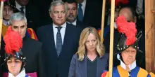 Tre è una folla. Meloni e Tajani a braccetto tra Kiev e Bruxelles, Salvini fa corsa a sé