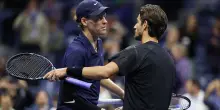 Troppo Sinner per Musetti. Il numero uno vince in tre set il derby italiano ai quarti degli Us Open