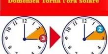 Tra sabato 25 e domenica 26 ottobre lancette indietro di un'ora
