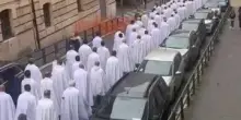 Roma: il corteo dei Templari in pellegrinaggio alle Porte Sante