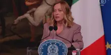 Meloni: "Macron? Prendo atto non si discuta più di invio truppe"