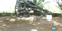 Danneggiata la targa del monumento a Giacomo Matteotti a Roma