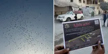 Gaza City, dal cielo migliaia di volantini israeliani: "Evacuate subito verso Sud"