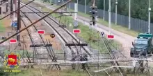 Polonia: varchi ferroviari per la Bielorussia chiusi con il filo spinato