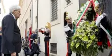 Terrorismo, Mattarella in via Caetani per rendere omaggio ad Aldo Moro