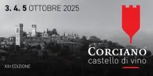 Dal 3 al 5 ottobre 13esima edizione di “Corciano Castello di Vino”