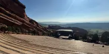 Ispirazione italiana, bellezza tutta Usa: il Red Rocks Amphitheatre