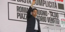 Conte al corteo di Roma: il popolo contrario al riarmo è maggioranza