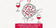 Vino, Lambrusco e pizza si sposano nel tour “Lambrusco Doc a spicchi”