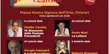 Al via il Dionisio Festival, Giobbe Covatta apre la sesta edizione