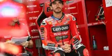 MotoGp, Bagnaia: faccio fatica in frenata, era il mio punto forte