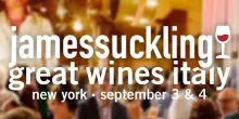 ”James Suckling Great Wines Italy”: a New York 160 Cantine italiane