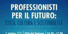 Etica e professioni, il 1° ottobre evento Federprofessional in Vaticano