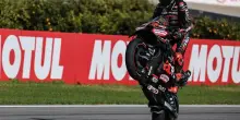 MotoGp, Bezzecchi vince a Valencia, fuori Bagnaia