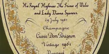 All’asta magnum di Dom Perignon 1961 del matrimonio di Carlo e Diana