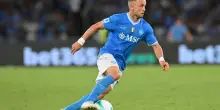 Calcio, risentimento muscolare per Lobotka: salta Napoli-Juve