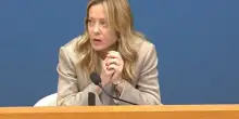 La conferenza stampa di inizio anno della premier Giorgia Meloni