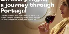 TAP Air Portugal: nella nuova lista vini 55 etichette portoghesi