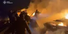 Attacchi russi nella notte contro Kiev e Kharkiv