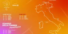 Milano Cortina 2026, svelato percorso della Fiamma Paralimpica