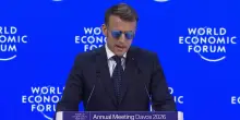 Macron al Forum di Davos: &ldquo;Ci stiamo dirigendo verso un mondo senza legge&rdquo;
