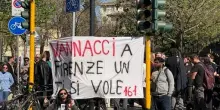 Sede FnV a Firenze, presidio fiume antifa. Vannacci: in Carta no art. su antifascismo