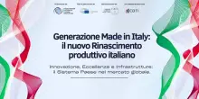 Generazione Made in Italy: a Roma Summit Nuovo Rinascimento Produttivo Italiano