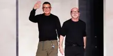 D&G: Stefano Gabbana lascia la presidenza, no ricadute su attivit&agrave; creative