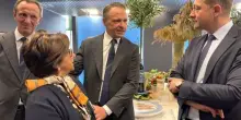 Bobba (Ente Risi) incontra Comm. Ue Hansen al Vinitaly