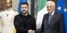 Ucraina, Zelensky a Mattarella: grazie per sostegno, priorit&agrave; pace giusta