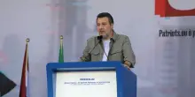 Salvini in piazza coi Patrioti: noi gli unici avversari di Bruxelles