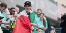 Formula1, Imola acclama Antonelli: &ldquo;Kimi, Kimi&rdquo;