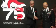 Alfa Romeo e Carabinieri celebrano 75 anni di collaborazione