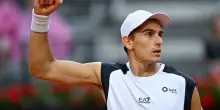 Tennis, Matteo Arnaldi al secondo turno a Roma