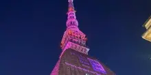 Salute, ESEO Italia: a Torino Mole Antonelliana illuminata di magenta